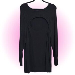 TORRID CUT-OUT STRETCH BLOUSE TOP SIZE 3 3X EUC